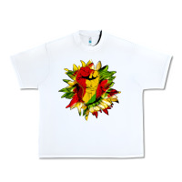 White juneteenth sunflower Urban Heavy Tee - HRA Design Shop