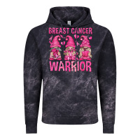 Cloud Black Breast Cancer Warrior Gnomes Vintage Hoodie - texasbilliewilder