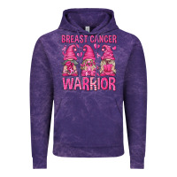 Breast Cancer Warrior Gnomes Vintage Hoodie | Teevron