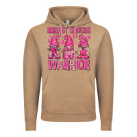 Vintage Coffee Breast Cancer Warrior Gnomes Vintage Hoodie - texasbilliewilder
