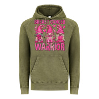 Vintage Olive Breast Cancer Warrior Gnomes Vintage Hoodie - texasbilliewilder