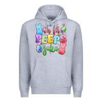 Heather Grey oh for peeps sake Premium Hoodie - Artiststas