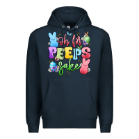 Navy oh for peeps sake Premium Hoodie - Artiststas