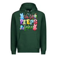 Sports Green oh for peeps sake Premium Hoodie - Artiststas
