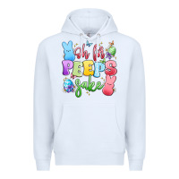 White oh for peeps sake Premium Hoodie - Artiststas