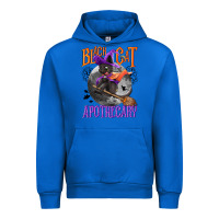 Cobalt Black cat apothecary Urban Hoodie - NancyCooperArtShop