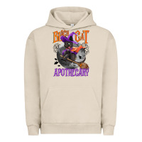 Pigment French Oak Black cat apothecary Urban Hoodie - NancyCooperArtShop