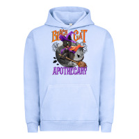 Pigment Grape Ice Black cat apothecary Urban Hoodie - NancyCooperArtShop