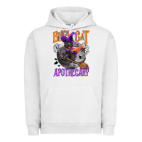 Pigment Lunar Rock Black cat apothecary Urban Hoodie - NancyCooperArtShop