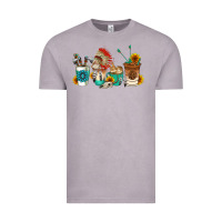 Vintage Zinc indian coffee cups Vintage Tee - AdoDesignShop