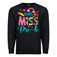 Black little miss pre k Premium Sweatshirt - NancyCooperArtShop