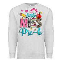 Dove Grey little miss pre k Premium Sweatshirt - NancyCooperArtShop