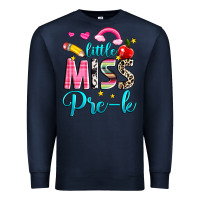 Navy little miss pre k Premium Sweatshirt - NancyCooperArtShop