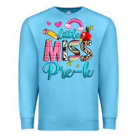 Ocean Blue little miss pre k Premium Sweatshirt - NancyCooperArtShop