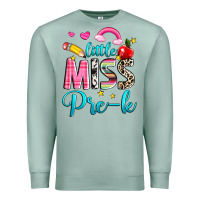 Seafoam little miss pre k Premium Sweatshirt - NancyCooperArtShop