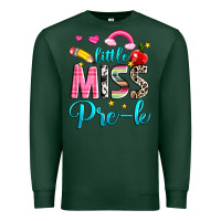 Sports Green little miss pre k Premium Sweatshirt - NancyCooperArtShop