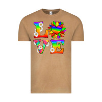 Vintage Camel love and sunflower Vintage Tee - HRA Design Shop