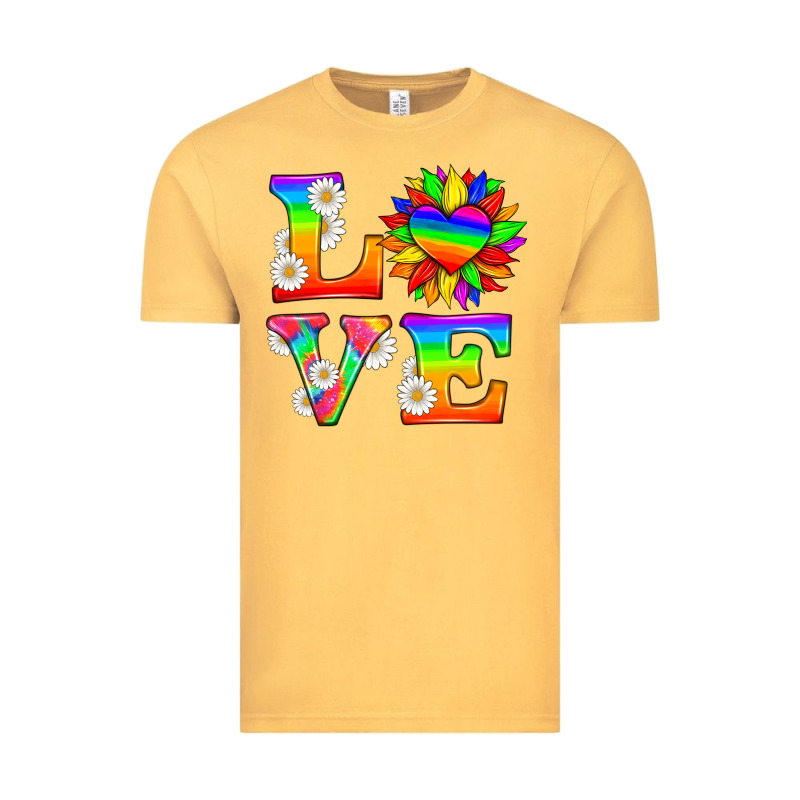 Love And Sunflower Vintage Tee by HRA Design Shop | Teevron