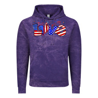 Cloud Purple love 4th of july Vintage Hoodie - Zillion Design Studio