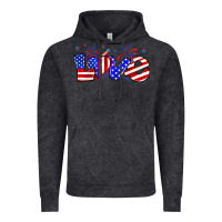 Vintage Black love 4th of july Vintage Hoodie - Zillion Design Studio