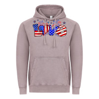 Vintage Zinc love 4th of july Vintage Hoodie - Zillion Design Studio