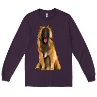 Plum belgian shepherd tervuren Long Sleeve Tee - Artiststas
