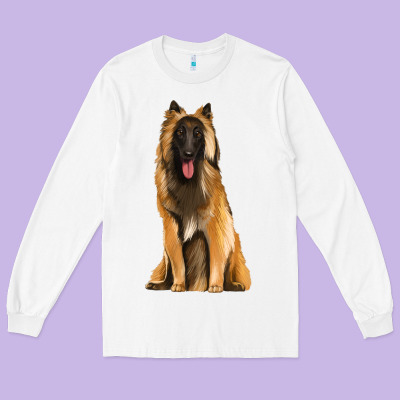 Belgian Shepherd Tervuren Long Sleeve Tee Designed By Artiststas