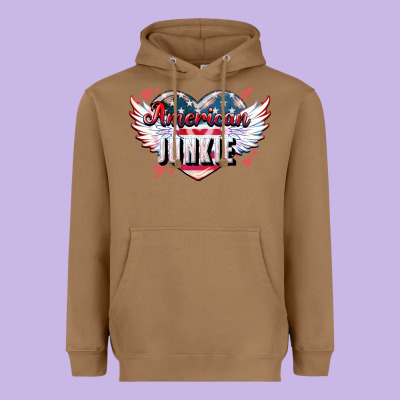 American Junkie Heavyweight Hoodie Designed By Nancycooperartshop