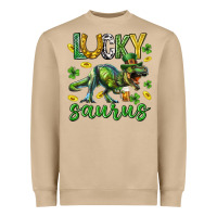 Mushroom Lucky saurus st.patricks day Heavyweight Sweatshirt - Neo Western
