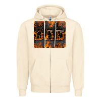 Sandshell American Firefighter Dad Zipper Hoodie - LillyAllenDesigns
