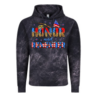 Cloud Black honor and remember Vintage Hoodie - Zillion Design Studio
