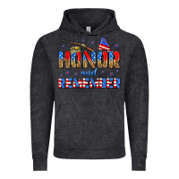 Vintage Black honor and remember Vintage Hoodie - Zillion Design Studio