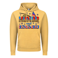 Vintage Mustard honor and remember Vintage Hoodie - Zillion Design Studio