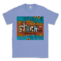 Colony Blue she is strong Classic Tee - JahusDesignShop