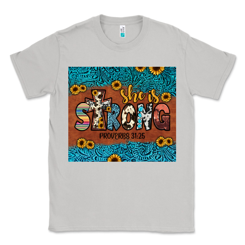 She Is Strong Classic Tee by JahusDesignShop | Teevron