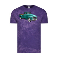 Cloud Purple western truck right 34 view Vintage Tee - FaDigitalArtStudio