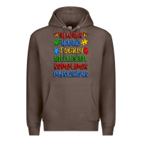 Coffee always unique totally intelligent sometimes myster Premium Hoodie - Artiststas