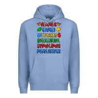 Colony Blue always unique totally intelligent sometimes myster Premium Hoodie - Artiststas