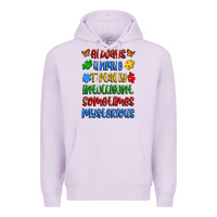 Lilac always unique totally intelligent sometimes myster Premium Hoodie - Artiststas