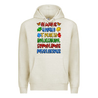 Oatmeal Heather always unique totally intelligent sometimes myster Premium Hoodie - Artiststas