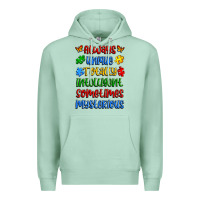 Seafoam always unique totally intelligent sometimes myster Premium Hoodie - Artiststas