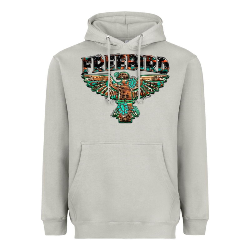 Aztec Free Bird Heavyweight Hoodie by NancyCooperArtShop | Teevron