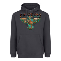 Smoke aztec free bird Heavyweight Hoodie - NancyCooperArtShop