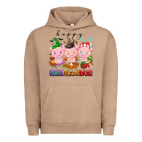 Pigment Burro happy hallothanksmas pigs Urban Hoodie - texasbilliewilder