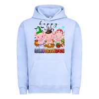Pigment Grape Ice happy hallothanksmas pigs Urban Hoodie - texasbilliewilder