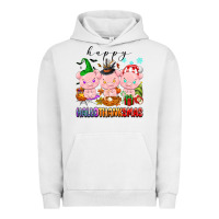 Pigment Lunar Rock happy hallothanksmas pigs Urban Hoodie - texasbilliewilder
