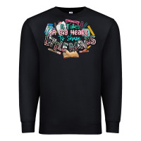 Black it takes a big heart to shape little mind teacher Premium Sweatshirt - NancyCooperArtShop