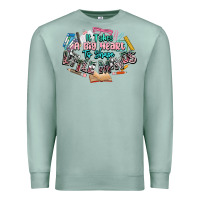 Seafoam it takes a big heart to shape little mind teacher Premium Sweatshirt - NancyCooperArtShop