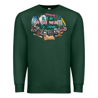 Sports Green it takes a big heart to shape little mind teacher Premium Sweatshirt - NancyCooperArtShop
