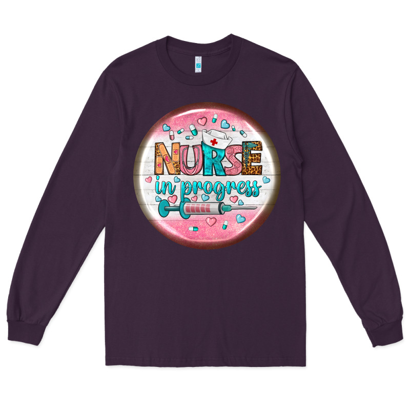 Nurse Round Earrings 2 Long Sleeve Tee by BundleAndBundleShop | Teevron